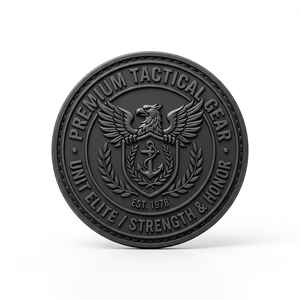 Parches de PVC Personalizados de Moda, Logotipo de Goma 3D, Marca Personalizada, Impermeables para Ropa y Equipamiento, con Precios al por Mayor - Product Image 4