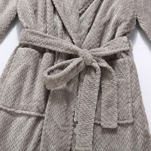 Peignoir en coton biologique, doux, respirant, écologique, pour spa et hôtel, peignoir de qualité supérieure - Product Image 5