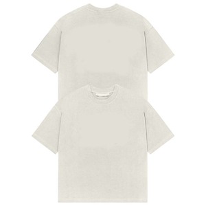 T-shirt pour homme 100% coton, coupe ample, imprimé, jersey de coton surdimensionné pour homme, 240 GSM, t-shirt blanc, impression en relief de cœur rouge, logo personnalisé - Product Image 6