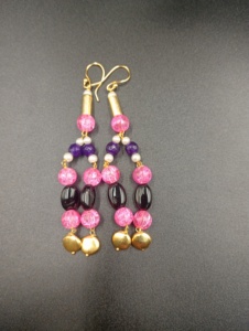 Pendientes de Perlas de Agua Dulce con Forma de Mariposa Chapados en Oro con Diseño Minimalista para el Uso Diario y Ocasiones Religiosas de la Mujer - Product Image 6
