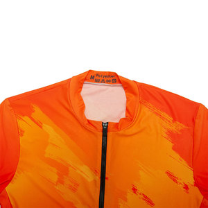 Custom Sublimation Logo Plus Size Softshell Thermal Reflective Waterproof Summer <b>Cycling</b> Jersey - Product Image 5