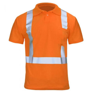 Custom Design High Visibility Workers Polo <b>Shirt</b> Safety Reflective Safety & Construction Short Sleeve Men Polo T <b>Shirt</b> - Product Image 2