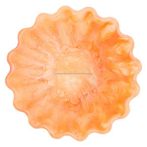 ชามสลัดอาเกตทำด้วยมือทำจากเรซิ่นแท้จากรอยัลเดคอร์มาร์ทช่างฝีมือชาวอินเดียที่มีทักษะการตกแต่งในงานปาร์ตี้ที่เป็นมิตรต่อสิ่งแวดล้อม - Product Image 2