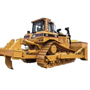 Bulldozer Crawler CATT D8R Usado de Alta Calidad, Motor Original, Pocas Horas de Uso, para Construcción Pesada, Bulldozer CATT Usado en Venta - Product Image 1