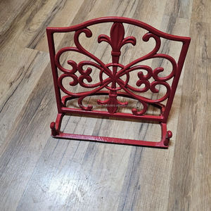 Elegant Design Metal <b>Cookbook</b> <b>Holder</b> For Stylish Kitchen Interiors And Smooth Functional Efficient Reliable Daily Recipe Display - Product Image 2