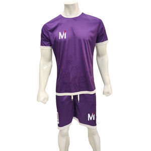 Ensembles d'uniformes de football en gros, maillots de football personnalisés, respirants, anti-UV, grandes tailles, pour équipes sportives - Product Image 1