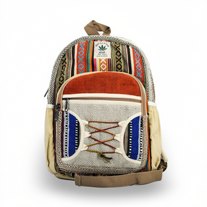 Hemp Cotton <b>Student</b> <b>Backpack</b> - Product Image 2