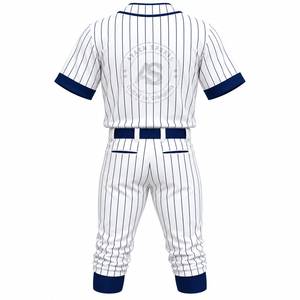 Ensemble d'uniformes de baseball personnalisés, maillot et pantalon de baseball sublimés, vêtements d'équipe professionnels pour les clubs et les ligues - Product Image 3