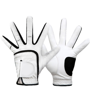 Guantes de Golf de Piel de Cabretta Premium para Hombre, Agarre Suave, Diseño Transpirable, Logotipo Personalizado, Guantes de Golf de Piel de Oveja para Hombre y Mujer - Product Image 3
