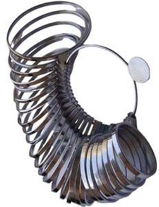 Jeu de 27 jauges de tailles de bracelets en acier inoxydable pour la fabrication de bijoux (formes irrégulières) - Product Image 3