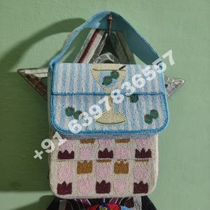 Bolso Bandolera de Moda con Cuentas de Cristal y Diseño de Bandera de Texas, Cartera con Solapa para Mujer, Ideal para Festivales, Atuendos Casuales y Uso Diario - Product Image 6