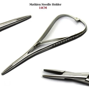 Portaagujas Dental Mathieu Slim de Alta Calidad 10x, Alicates de Ligadura Ortodóntica de Punta Estrecha de Acero Inoxidable - Product Image 5