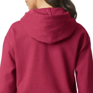 Custom Midweight <b>Fleece</b> <b>Hoodie</b> for Adults Soft Warm Pullover Sweatshirt Casual Hooded Streetwear Top Wholesale Factory Supplier - Product Image 4