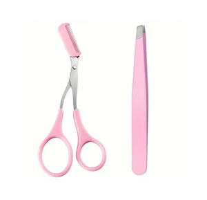 Juego de Pinzas para Cejas con Logotipo Personalizado, Acero Inoxidable, Kit de Belleza Multiusos - Product Image 3