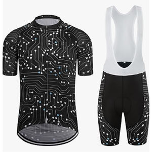 Maillot de cyclisme sur route personnalisé pour hommes, prix d'usine, impression numérique, séchage rapide, respirant, style décontracté, saison automne - Product Image 3