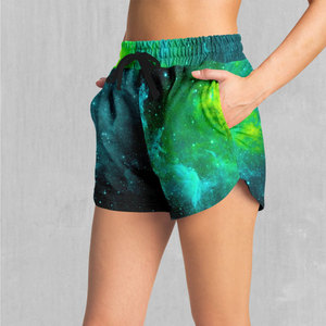 Shorts de yoga sin costuras de cintura alta para mujer, con efecto levanta glúteos, para fitness, entrenamiento, gimnasio, shorts premium para mujer - Product Image 2