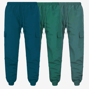 Pantalones Cargo de Cintura Alta para Hombre, Corte Regular, 100% Algodón, Diseño Exclusivo, Transpirables y Ligeros - Product Image 1