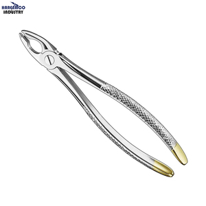 Forceps d'extraction manuels de marque personnalisée, taille 34, diamant, argent, certifiés CE - Product Image 1