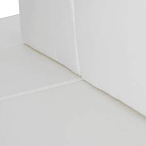 Ensemble de salon de jardin noir et blanc crème - Product Image 5