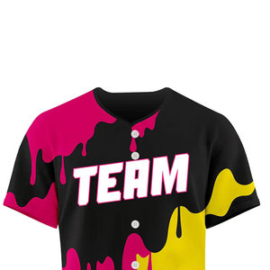 Premium Quality <b>Men</b> Baseball Jersey Latest Style Affordable Price Baseball Jersey Hot Selling Lightweight Baseball Jersey - Product Image 4