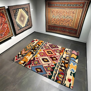 Tapis Shahkar sur mesure, forme personnalisée, tissés à la main, modernes, en laine 100%, épaisseur 14 mm, adaptés aux animaux domestiques, antimicrobiens, antidérapants, ensemble de tapis neufs - Product Image 1