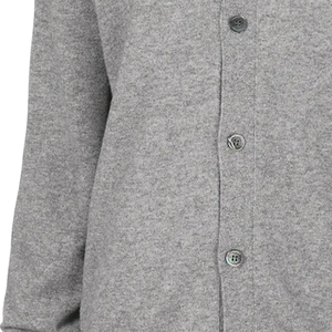 Cardigan unisexe en laine Townkana à col en V avec boutons en forme de cœur, décontracté et élégant, pour l'automne et l'hiver, épais, avec logo frontal, idéal pour les couples - Product Image 2