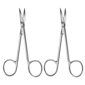 Ciseaux de rhinoplastie Cottle Masing de qualité supérieure, 10 cm, lame courbée pour la chirurgie plastique, fabriqués en acier inoxydable de haute qualité - Product Image 6