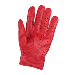 Swift racing sheep skin leather breathable <b>gloves</b> red - Product Image 5