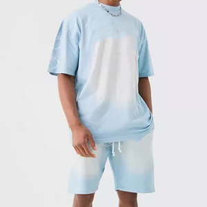 Conjunto Casual de Verano para Hombre 2026, Top de Manga Corta y Pantalones Cortos, Tela Transpirable, Ajuste Cómodo para Actividades al Aire Libre - Product Image 4