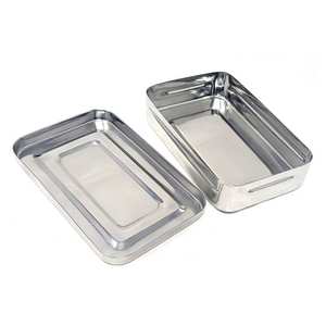 Boîte de stérilisation pour instruments, lot de 3 boîtes, plateau autoclave chirurgical dentaire, acier inoxydable de qualité allemande, kit médical professionnel - Product Image 5