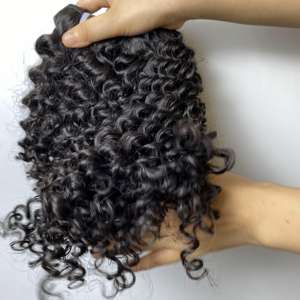 Fournisseur de cheveux vierges de qualité 12A Paquets de cheveux ondulés Vente en gros de paquets de tissage de cheveux humains vietnamiens non traités à double tirage - Product Image 6