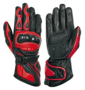 Guantes de Motocicleta de Cuero con Logotipo Personalizado, Servicio OEM de Alta Calidad, Guantes de Carreras Unisex Antideslizantes, Guantes de Conducción Duraderos de Primera Calidad - Product Image 2