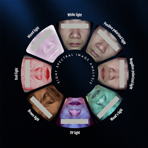 Analyseur de peau 3D portable, scanner facial <span class=keywords><strong>AI</strong></span>, caméra HD, écran tactile 15,6 pouces, design luxueux, détection des rides, des taches et de l'acné, prise EU/JP - Product Image 3