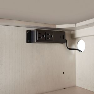 Aparador Vanilla con Base de Metal, Elegante Pieza de Mueble - Product Image 6