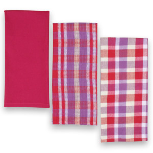 Serviette de cuisine 100% coton tissé à rayures Design doux confort séchage rapide multi-usages écologique certifié GOTS - Product Image 3