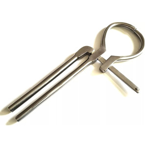 Instrumentos Veterinarios de Acero al Carbono de Alta Calidad, Probadores de Cascos, Probadores de Cascos Autoclavables Hechos de Acero Inoxidable Quirúrgico - Product Image 1