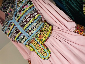 2023 Vintage Kuchi afgano étnico Tribal traje hecho a mano bordado completo tradicional Pashtun cultura vestido paquistaní afgano - Product Image 4