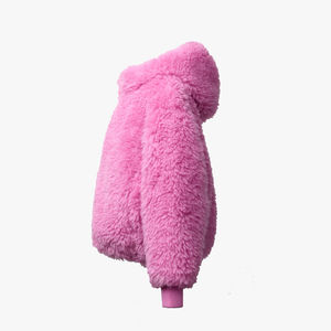 เสื้อแจ็คเก็ตบอมเบอร์เชอร์ปาสีพื้นคุณภาพสูง ราคาถูก แฟชั่นมาแรง คอลเลคชั่นฤดูหนาวที่ดีที่สุดสำหรับสาวๆ เสื้อแจ็คเก็ตมีฮู้ด - Product Image 4