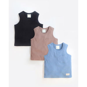 Camiseta sin Mangas de la Mejor Calidad, Fabricada en Pakistán, para Gimnasio y Fitness, 100% Algodón Tejido, Transpirable, con Bordado, Estilo Urbano, para Hombre y Mujer - Product Image 5