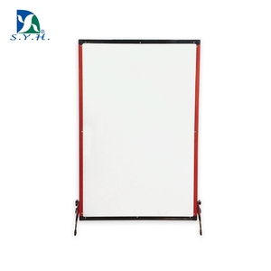 Pizarra de Doble Cara con Marco de Aluminio, Soporte Plegable y Portátil, Diseño Moderno con Ángulo Ajustable para Publicidad Exterior - Product Image 5