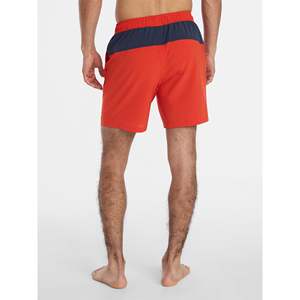 Shorts de Baño Personalizados con Logotipo OEM para Hombre, Shorts de Baño Estampados de Secado Rápido con Forro de Compresión y Bolsillos con Cremallera, 5 Pulgadas de Entrepierna - Product Image 4