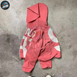 เสื้อฮู้ดดี้ปักลายสไตล์ดิสเทรสขายดี ดีไซน์ใหม่ ระบายอากาศได้ดี ผ้าคอตตอนผสม ราคาถูก เสื้อฮู้ดดี้ปักลายสไตล์ดิสเทรส - Product Image 5