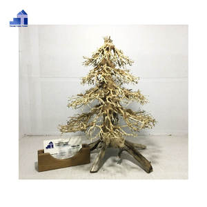 Décoration d'aquarium en bois flotté naturel de forme irrégulière, faite à la main, durable, fabriquée au Vietnam - Product Image 2