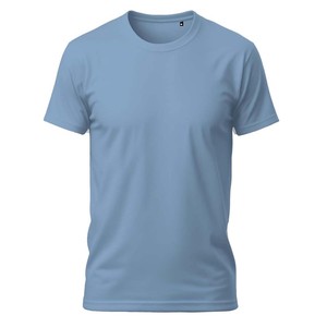 T-shirt à manches courtes col rond pour homme, coton de qualité supérieure, coupe classique, écologique, respirant, style urbain - Product Image 1