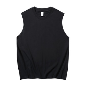 เสื้อกล้ามผู้ชาย OEM ผ้าฝ้ายแท้ 230 กรัม ทรงหลวม ใส่สบาย เหมาะสำหรับฤดูร้อน ออกกำลังกาย หรือใส่เป็นเสื้อซับใน ระบายอากาศได้ดี - Product Image 6