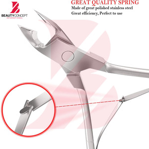 Servicio OEM ODM, Producto de Última Generación, Cortaúñas de Acero Inoxidable para el Cuidado de la Piel, Herramientas de Manicura con Filo Afilado, Cortaúñas Personalizados - Product Image 3