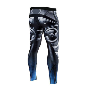 Leggings MMA para Hombre, Estilo Nuevo, Precio al por Mayor RTS, Leggings MMA de Color Sólido, Última Moda, Leggings para Hombre de Alta Calidad AS-ML-503 - Product Image 2