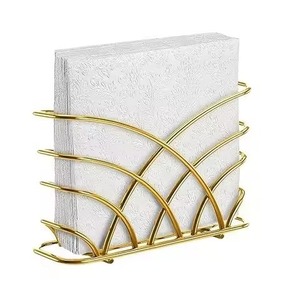 Metal Napkin Stand For Dining <b>Table</b> And <b>Kitchen</b> Sophisticated Tissue Stand For Home Office And Restaurant - Product Image 1