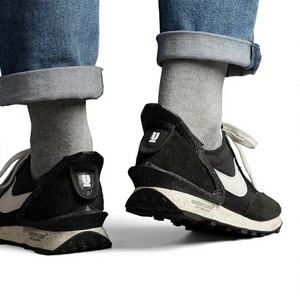 <b>Men's</b> Cotton Crew Thick Breathable <b>Dress</b> <b>Socks</b> Premium Classic Design Business Casual Korean Plain ODM - Product Image 3