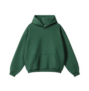 เสื้อฮู้ดดี้ผู้ชายแบบขายส่ง ผลิตตามสั่ง ผ้าฝ้ายฟลีซคุณภาพพรีเมียม สวมใส่สบาย แขนยาว สไตล์สตรีทแวร์ ผู้ผลิต OEM สำหรับตลาดสหรัฐอเมริกา - Product Image 2